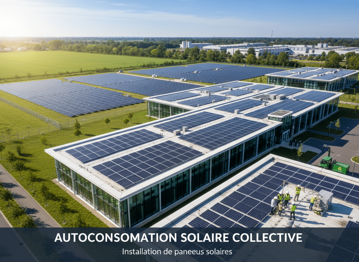 Autoconsommation collective en entreprise : cadre juridique et mise en œuvre